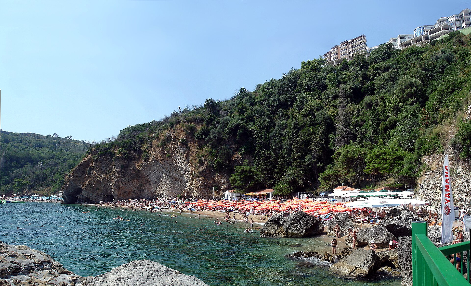 Plaža Mogren, Budva