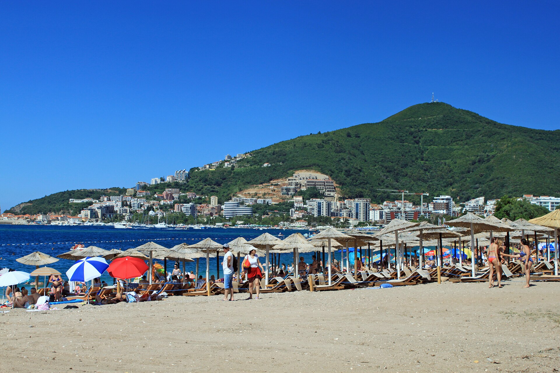 Slovenska plaža, Budva